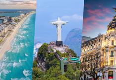 Cancún, Orlando, Río de Janeiro y Madrid son los destinos con mayor crecimiento entre peruanos