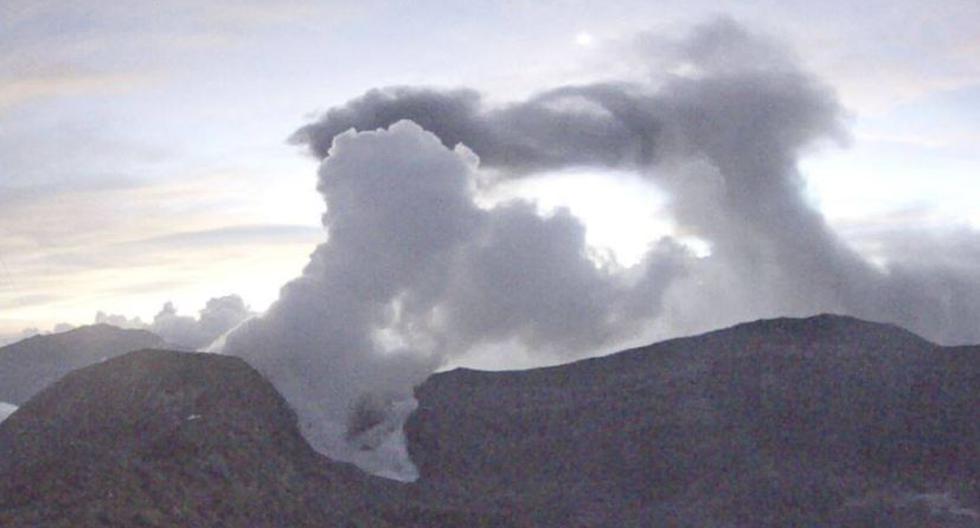 Volcán Turrialba. (Foto: OVSICORI-UNA / Facebook)