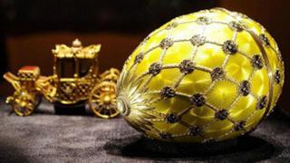 Los huevos de Fabergé, otra vez símbolos de poder en Rusia