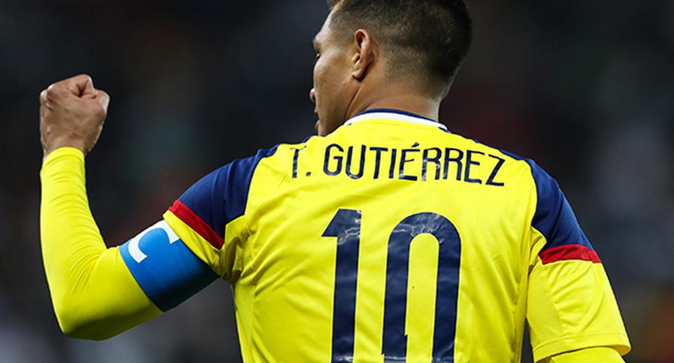 Teo Gutiérrez no podrá estar con la Selección Colombia en la siguiente fecha doble de las Eliminatorias Rusia 2018 ante Paraguay por una repentina lesión. (Foto: Getty Images)