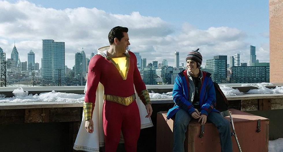 Zachary Levi es Shazam en la primera película del superhéroe (Foto: Warner Bros)