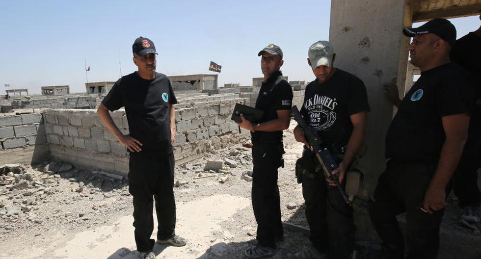 Combatientes contra ISIS. (Foto: AHMAD AL-RUBAYE / AFP)