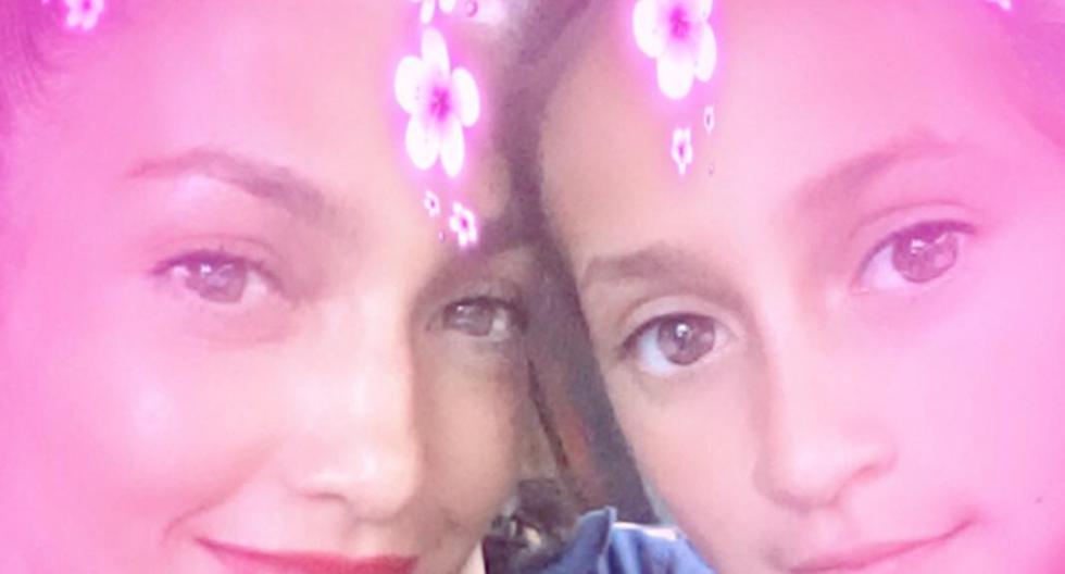 Jennifer López comparte foto tierna junto a su hija. (Foto: Instagram)