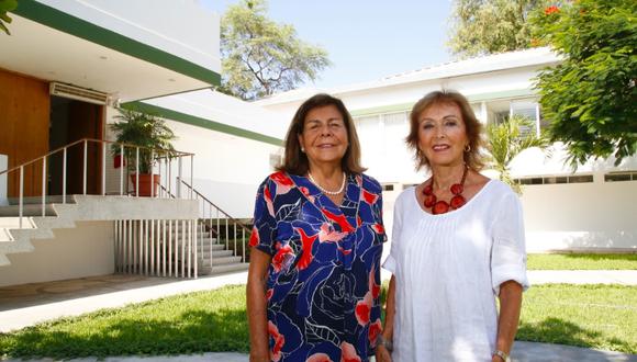 Cecilia Trelles (izquierda) y Cecilia Elías (derecha) sostienen su proyecto educativo brindando un plan de trabajo integral. (Foto: GEC)