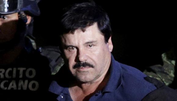 Joaqu&iacute;n El Chapo Guzm&aacute;n durante su detenci&oacute;n de este a&ntilde;o. (Reuters)