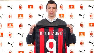 Vuelve a la Serie A: Mario Mandzukic fue oficializado como el nuevo refuerzo del AC Milan
