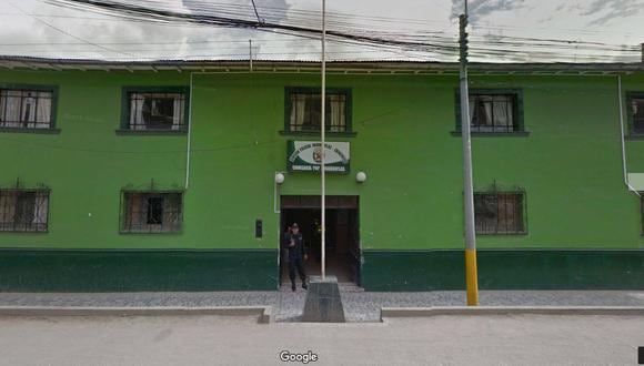 La comisaria de Andahuaylas fue atacada el domingo por vecinos indignados que intentaron de agredir al asesino confeso de las niñas. (Foto: Google Maps)