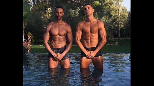 Cristiano Ronaldo demostrando que se encuentra en plena forma. (Foto: Instagram)