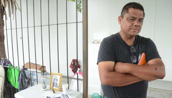 Mario Escobar denunció que el taxista tocó los pechos de su hija Debanhi sin su consentimiento. (El Universal de México, GDA).
