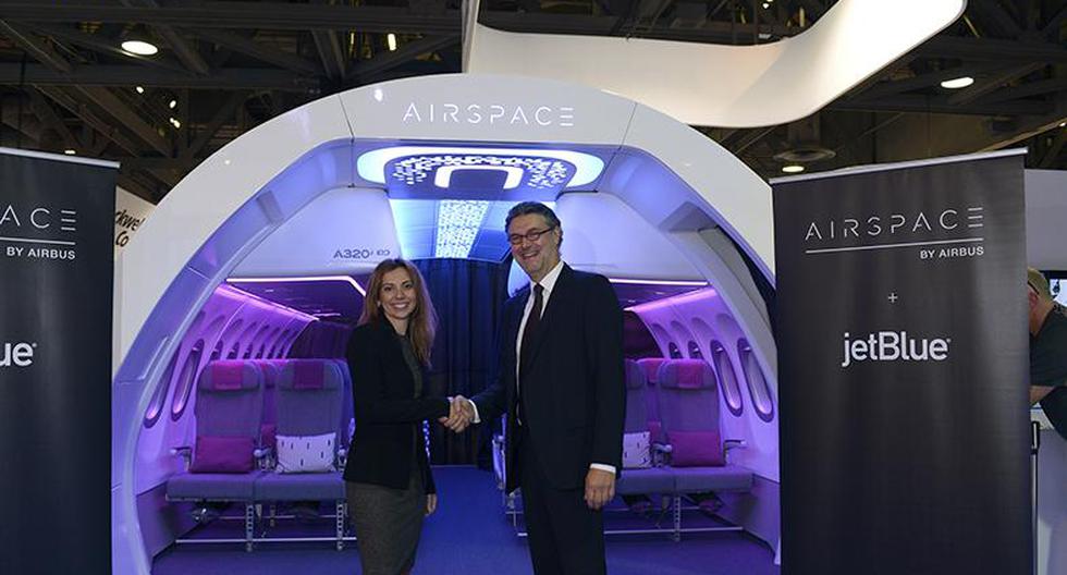 Con la cabina A320 Airspace, JetBlue continúa con su compromiso de llevar la experiencia de sus clientes al siguiente nivel. (Foto: Cortesía)