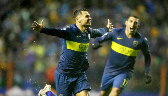 Boca Juniors saca ventaja en el marcador sobre Libertad EN VIVO ONLINE vía FOX Sports en la Bombonera, por los octavos de final de la Copa Libertadores 2018. Sigue todas las incidencias. (Foto: Twitter)