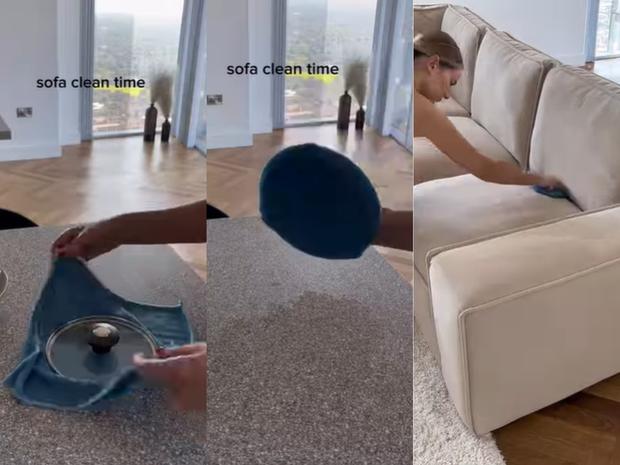 Cómo limpiar un sofá muy sucio 