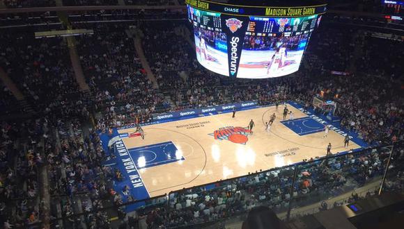 New York Knicks y Boston Celtics se enfrentaron en el inicio de la temporada regular de la NBA en el Madison Square Garden. (Foto: Julio Vizcarra)