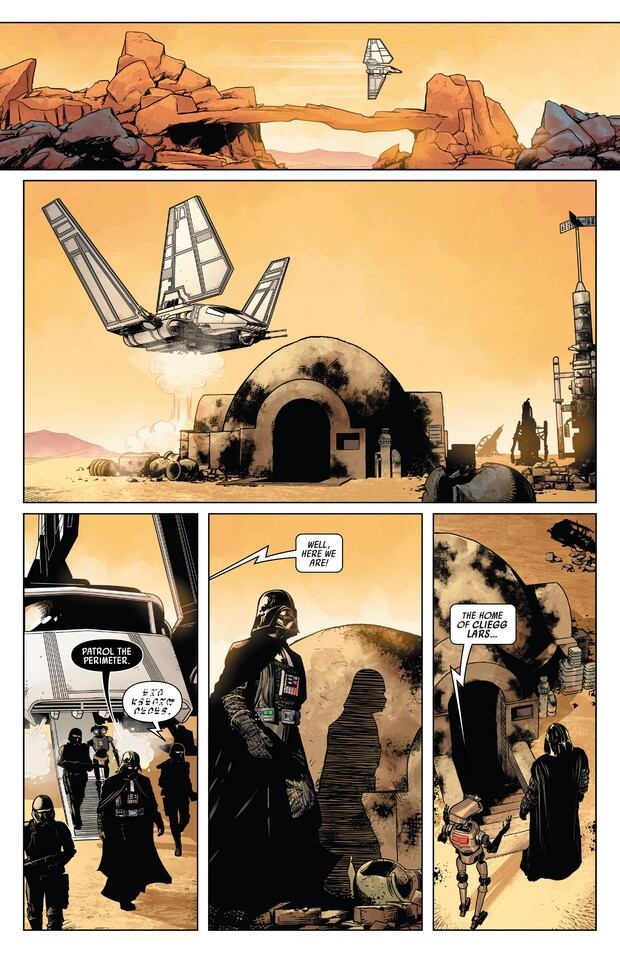 Darth Vader hace un viaje al pasado para descubrir la verdad (Foto: Marvel)