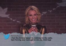 Chris Pratt, Britney Spears y otros famosos leen tuits ofensivos
