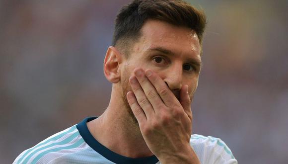 Lionel Messi no brilla en la Copa América. (Foto: AFP)