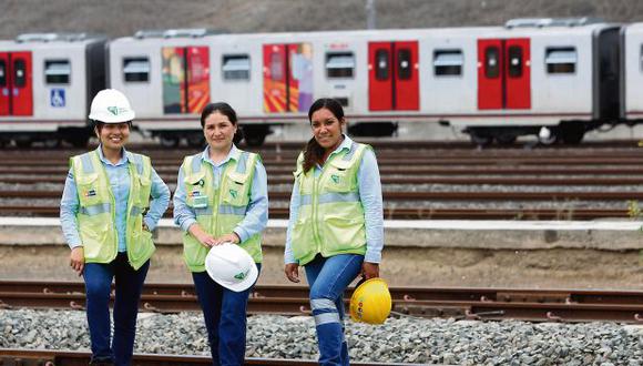Día de la Mujer: estas chicas hacen funcionar el metro de Lima