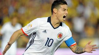 James Rodríguez anotó así su segundo gol en la Copa América