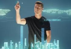 Cristiano Ronaldo protagonizó comercial "futurista" en Egipto