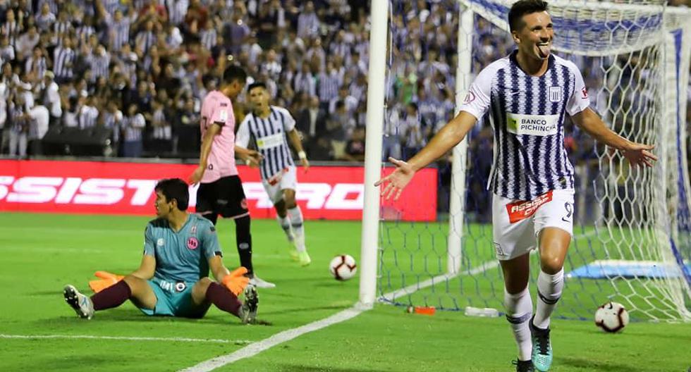 Alianza Lima perderá poderío ofensivo ante Internacional al no contar con Mauricio Affonso. | Foto: Alianza