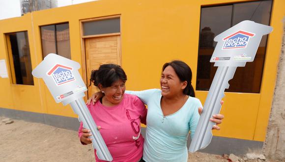 El programa Techo Propio permitió adquirir o construir viviendas para 2,231 familias. (Foto: MVCS)