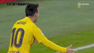 Barcelona vs. Athletic Bilbao: Lionel Messi y el golazo para el 2-1 de los culés por LaLiga | VIDEO