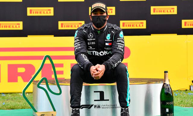 Lewis Hamilton dominó el GP de Estiria | Foto: AP/EFE/AFP