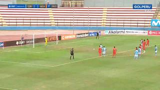 Sporting Cristal vs. César Vallejo: Alejandro Hohberg falló un tiro penal y perdió un gol para los celestes | VIDEO