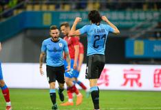 Edinson Cavani: así fue su golazo de "chalaca" con Uruguay en la China Cup