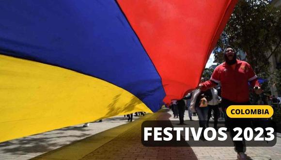 Festivos y feriados 2023 en Colombia | Revisa el calendario, días libres y vacaciones.