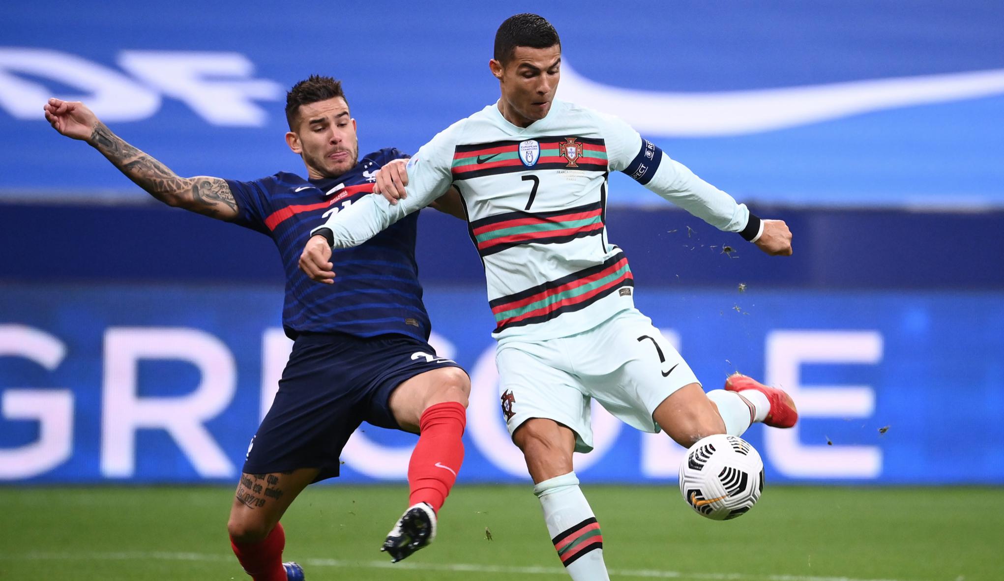 Francia enfrentó a Portugal por la Liga de Naciones