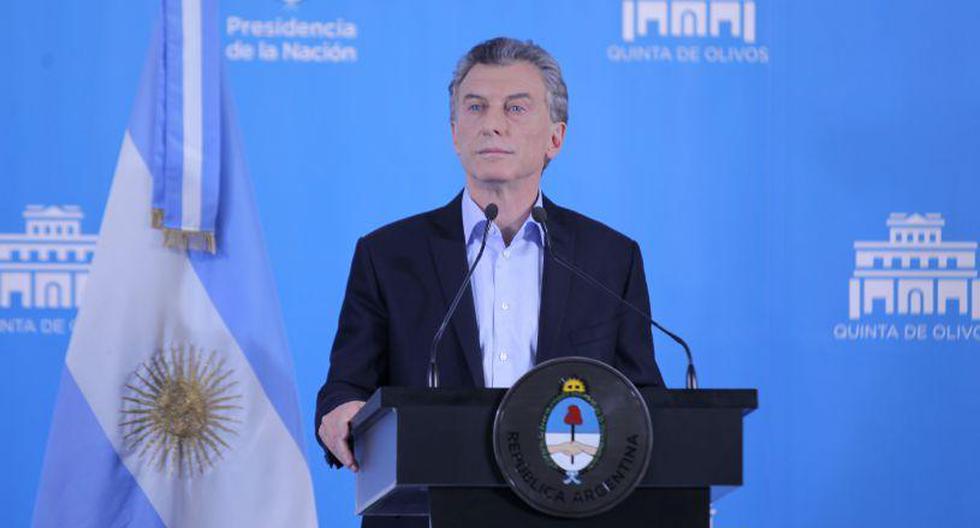 El mandatario de Argentina, Mauricio Macri. (Foto: EFE)
