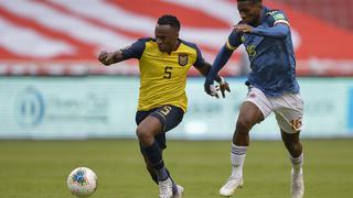 Colombia perdió 6-1 ante Ecuador en Quito por las Eliminatorias Qatar 2022 