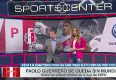 Paolo Guerrero: así informaron ESPN y Fox Sports noticia del castigo de la FIFA