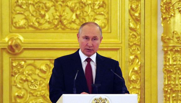 El presidente de Rusia Vladimir Putin. (Mikhail KLIMENTYEV / SPUTNIK / AFP).