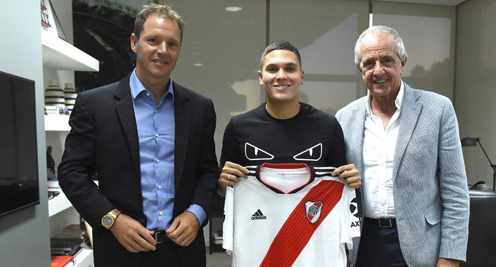 Juan Fernando Quintero renovó contrato con River Plate. (Foto: River Plate)