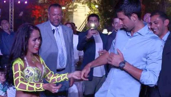 Novak Djokovic realizó la danza del vientre en Dubái [VIDEO]