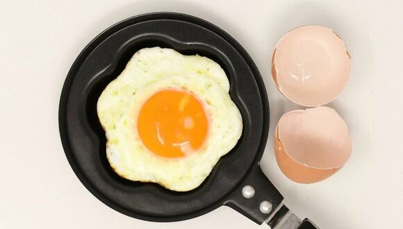 Para un huevo frito es conveniente elegir una sartén más pequeña que grande. (Pixabay)
