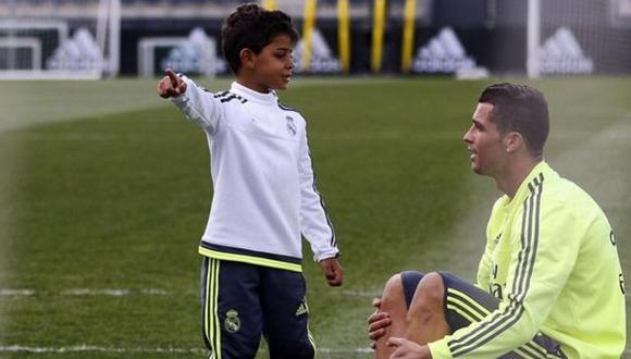 Cristiano Ronaldo y su hijo: mira su mensaje en Instagram