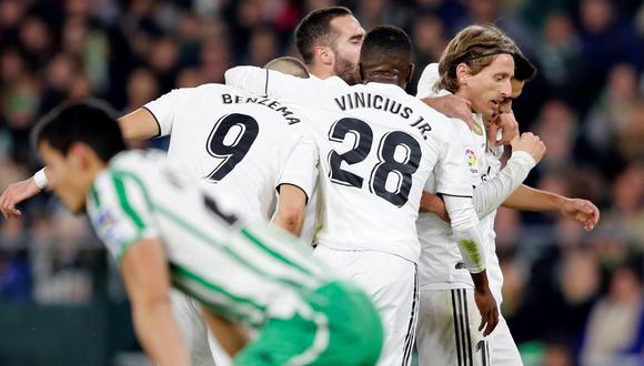 Real Madrid vs. Real Betis EN DIRECTO vía DirecTV Sports: blancos ganan 1-0 de visita por la Liga | EN VIVO. (Foto: AFP)