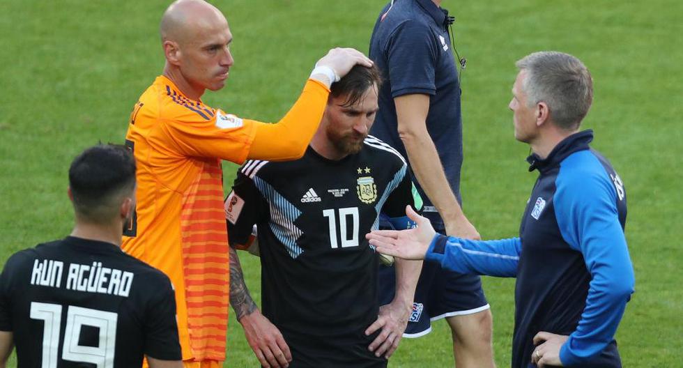 Lionel Messi fue defendido luego del empate que protagonizaron Argentina e Islandia. | Foto: Getty