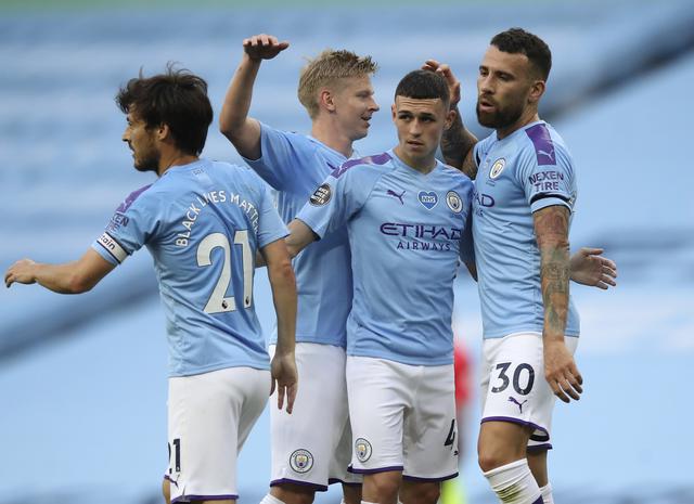 Manchester City se impuso 5-0 sobre el Burnley por la fecha 30 de la Premier League | Foto: AP