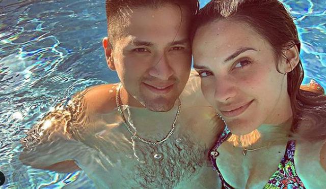 Deyvis Orosco y Cassandra Sánchez De Lamadrid en fotos compartidas en Instagram.