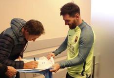 Lionel Messi: ¿A quién le pidió un autógrafo el astro del FC Barcelona?