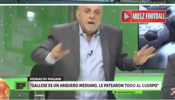 Pagani 'explotó' en vivo al hablar de Pedro Gallese [VIDEO]