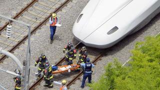 Japón: Desquiciado se prende fuego a bordo de tren bala [VIDEO]