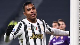 Alex Sandro dio positivo por coronavirus, a dos días del Juventus-AC Milan por Serie A