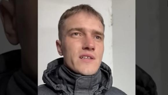 Andrei Medvedev, de 26 años, dice -según su abogado- que está dispuesto a hablar de su experiencia en el grupo Wagner con las personas que investigan los crímenes de guerra. (Foto: captura YouTube CNN)