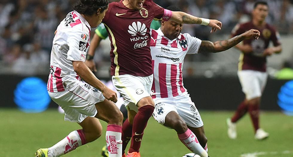 Monterrey y América empataron en el estadio Bancomer por la Liga MX. (Foto: EFE)