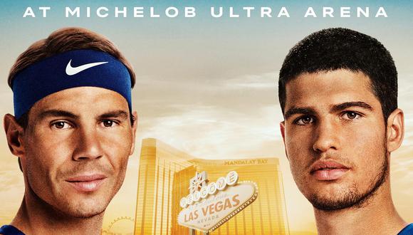 Rafael Nadal vs. Carlos Alcaraz jugarán partido de exhibición para Netflix.